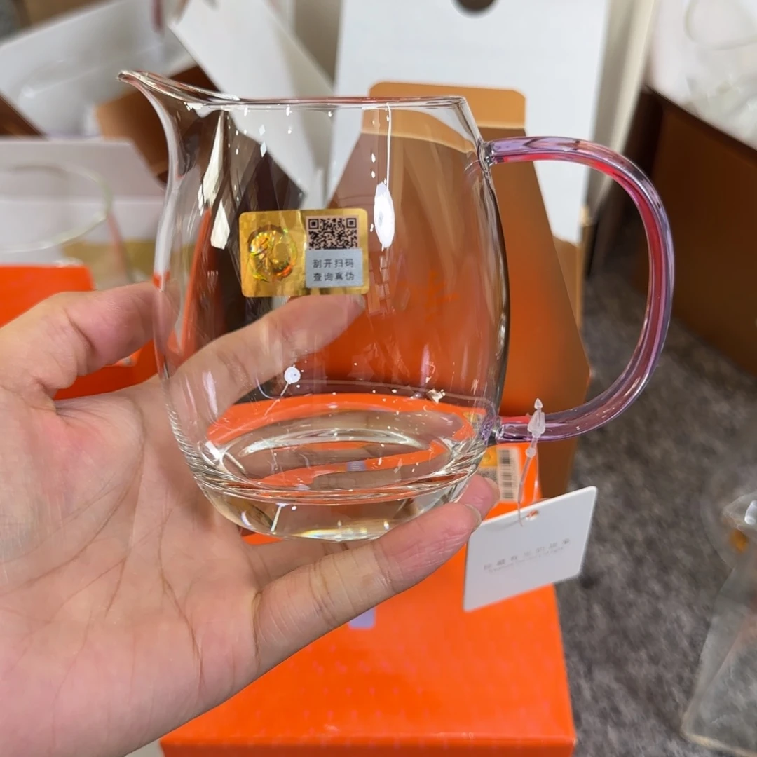 禾器浅紫色澄然公道杯