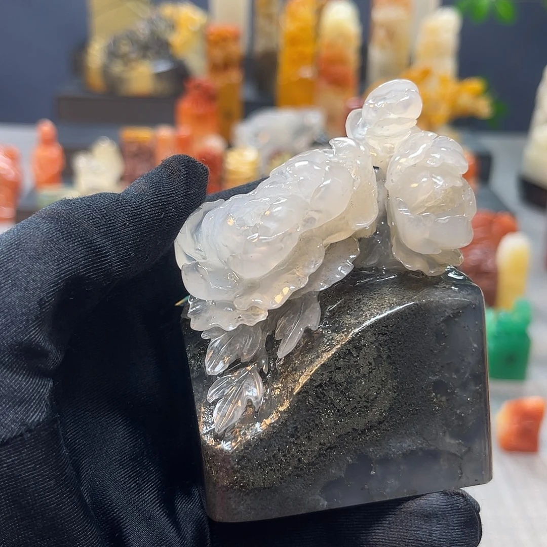 寿山石印石包邮包刻659