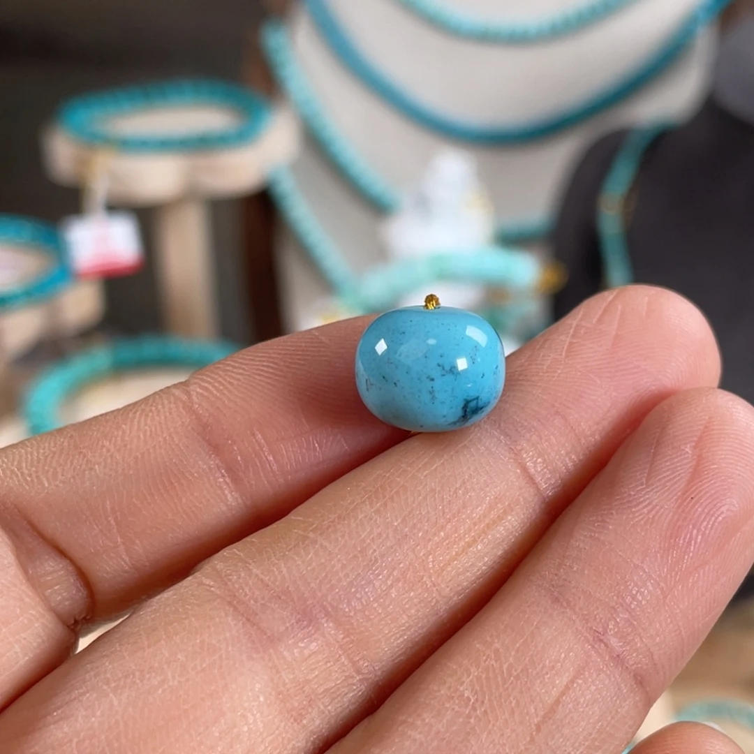 绿松石未镶嵌套链云盖寺老型11.8mm