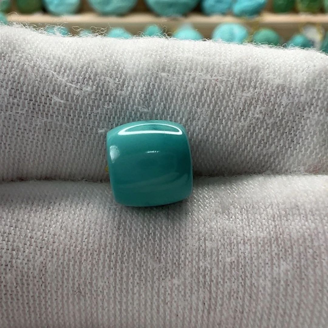 未镶嵌绿松石直切珠8.1x7.7mm