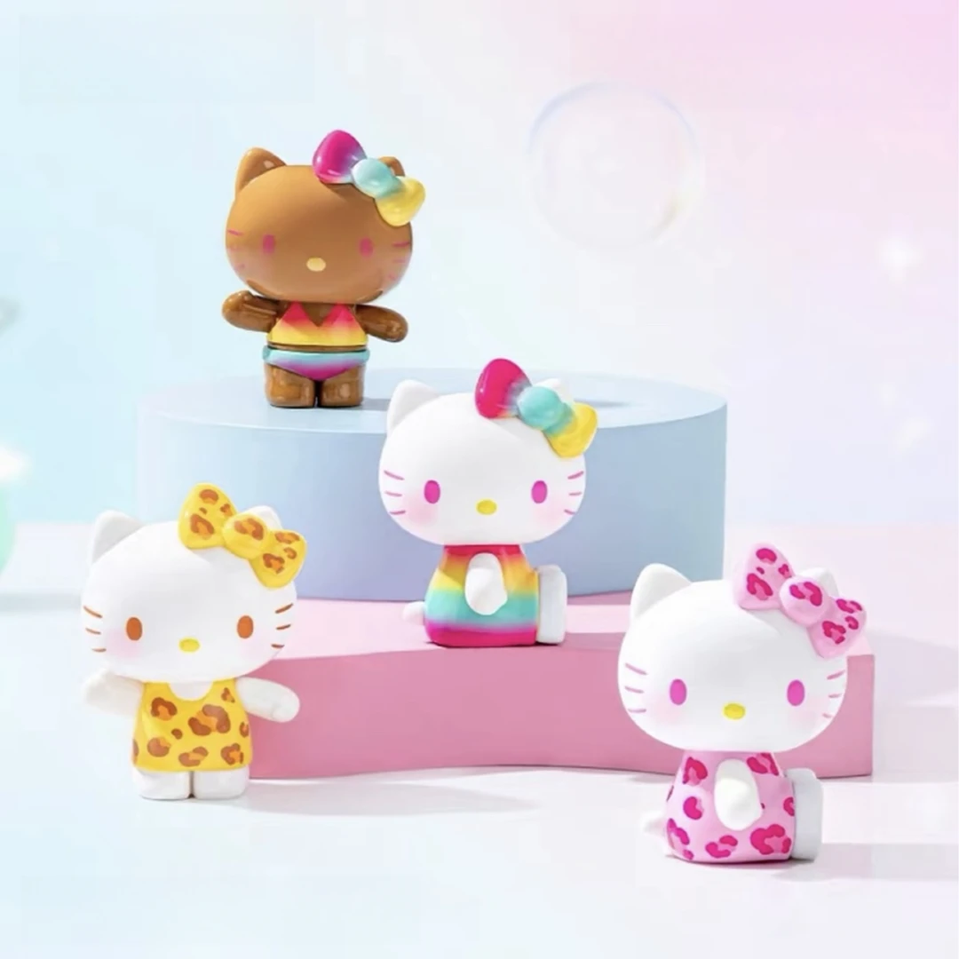 【小咩diy潮玩】(直播代拆)【团车】Hello Kitty彩虹糖系列萌粒
