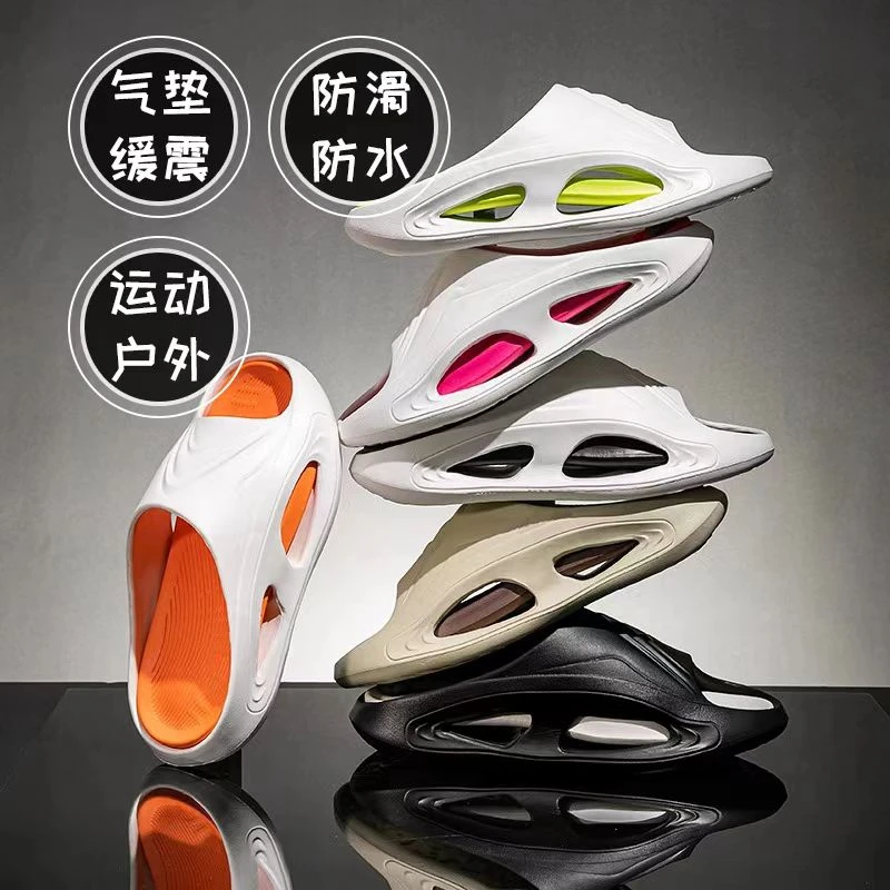 时尚户外运动外穿厚底防滑防臭居家休闲海边沙滩凉拖鞋A699