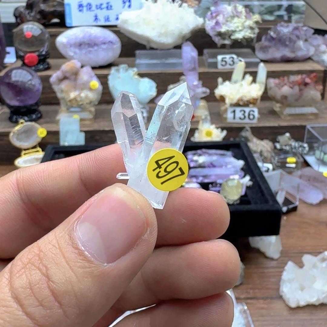 水晶未镶嵌珠宝半成品