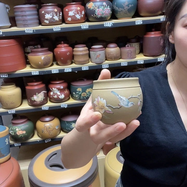 紫砂茶叶罐紫砂茶叶罐