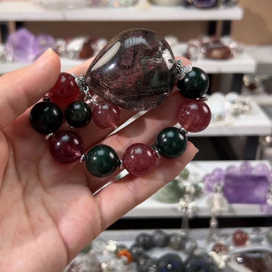 水晶手链合金萌*手串