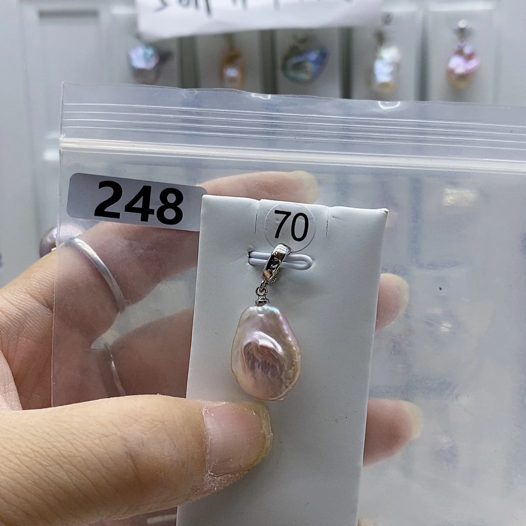 颈饰合金淡水珍珠