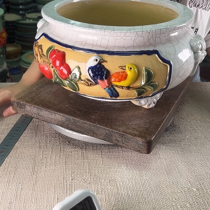 泳坤堂石湾盆陶瓷