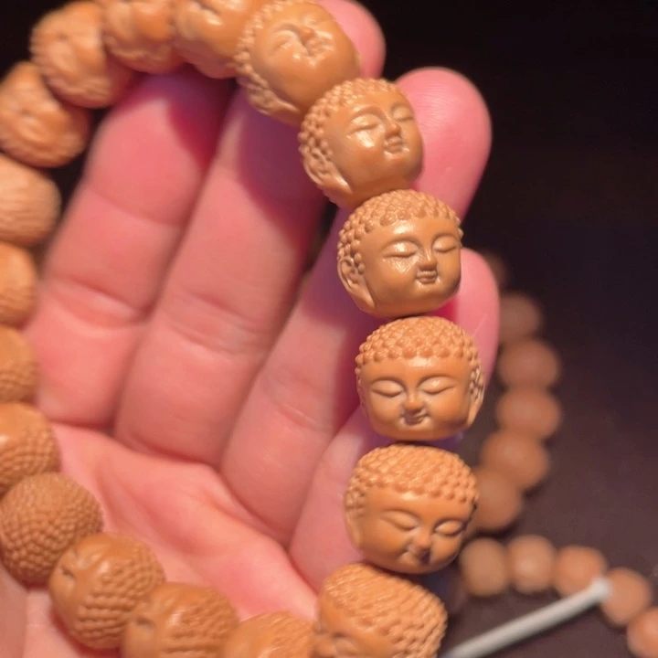 猴头核桃手串A**1宝宝佛
