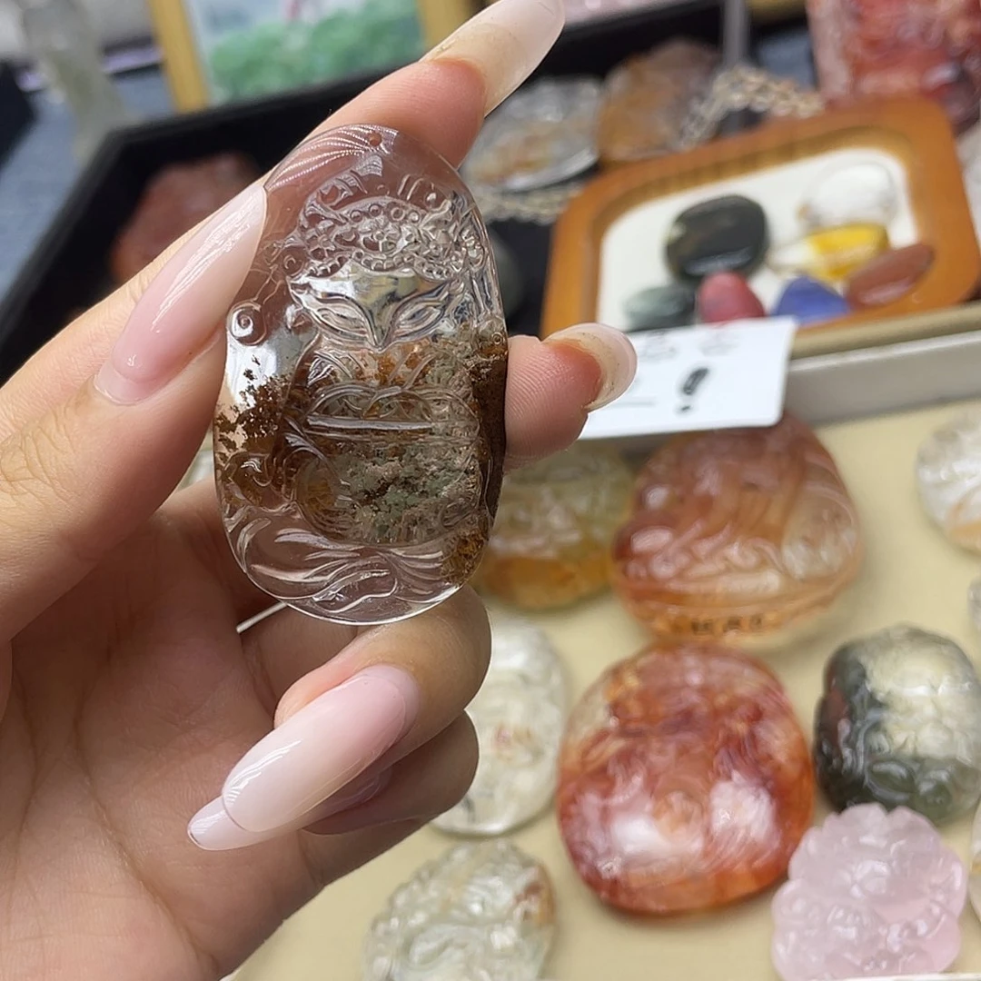 颈饰未镶嵌水晶天然