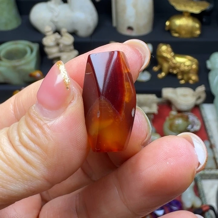 手链未镶嵌和田玉（糖玉）