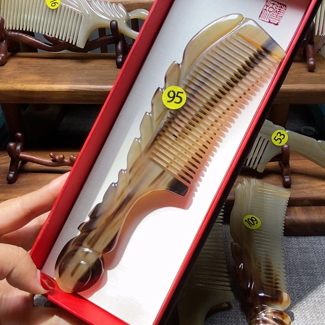 95 枫叶牛角梳牛角梳