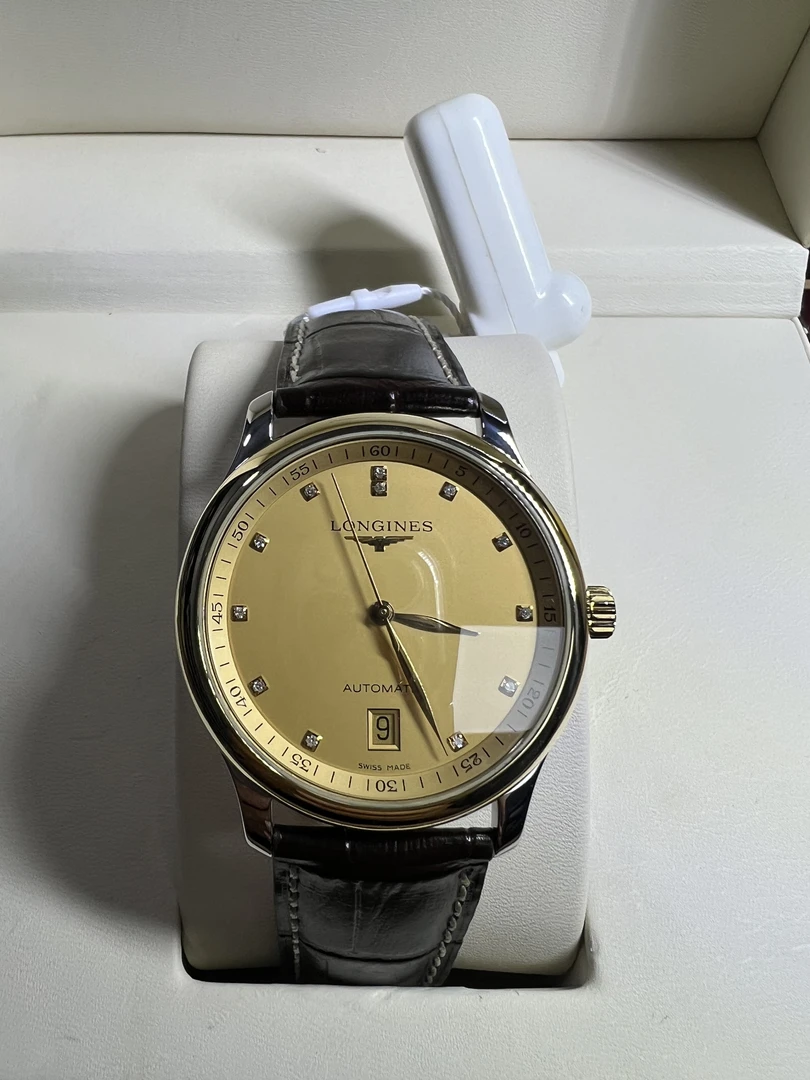 99新 Longines/浪琴 L2.628.5.37.7名匠628间金钻/后配扣38.5表径