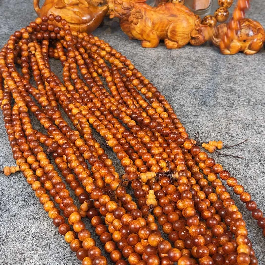 柏木（崖柏）一档黑油精品精挑细选1.0规格108颗