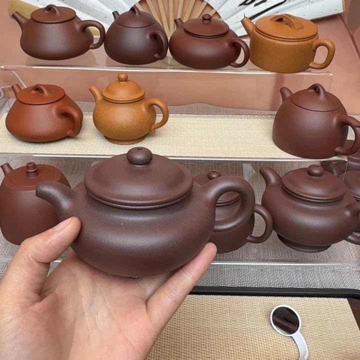 惟***春茶壶紫砂微瑕仿古200cc