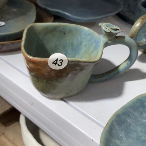 碗手捏手工手捏咖啡杯壶承碗盘餐具