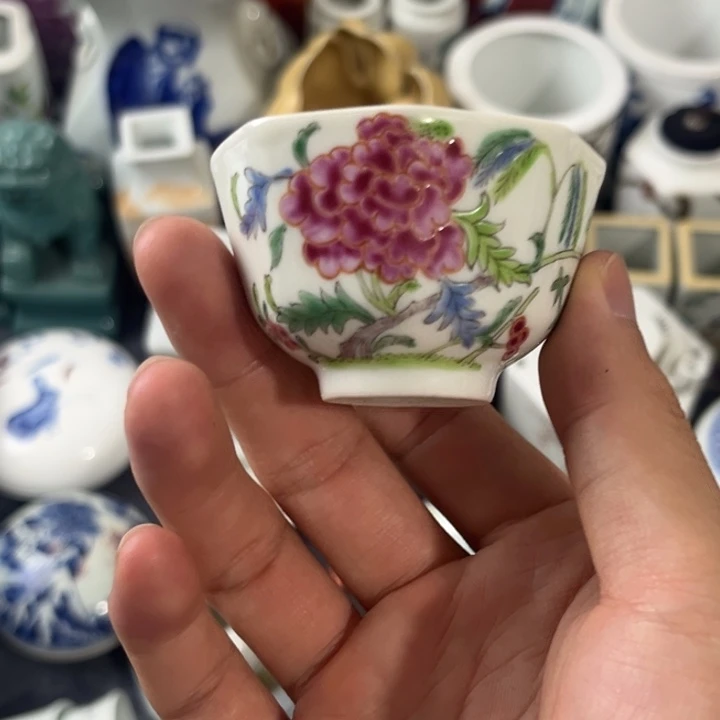 摆件景德镇陶瓷杯子