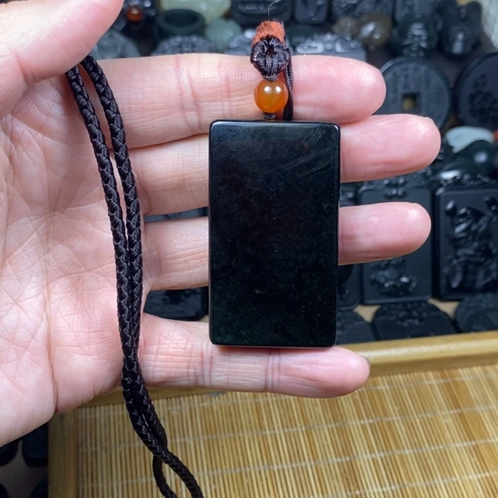 和田玉（青玉）未镶嵌颈饰