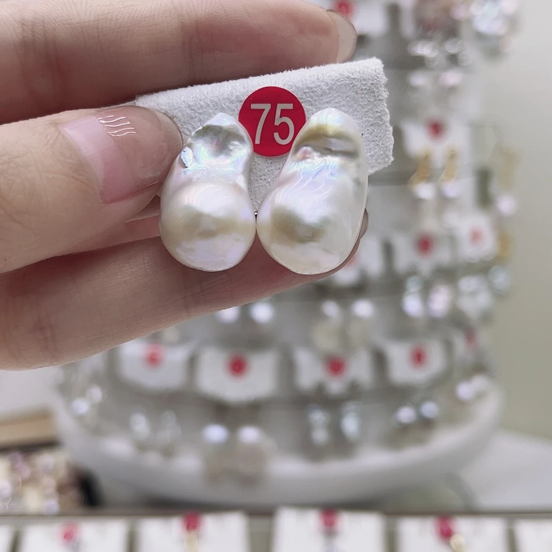 淡水珍珠银S925镶嵌颈饰忙****姐