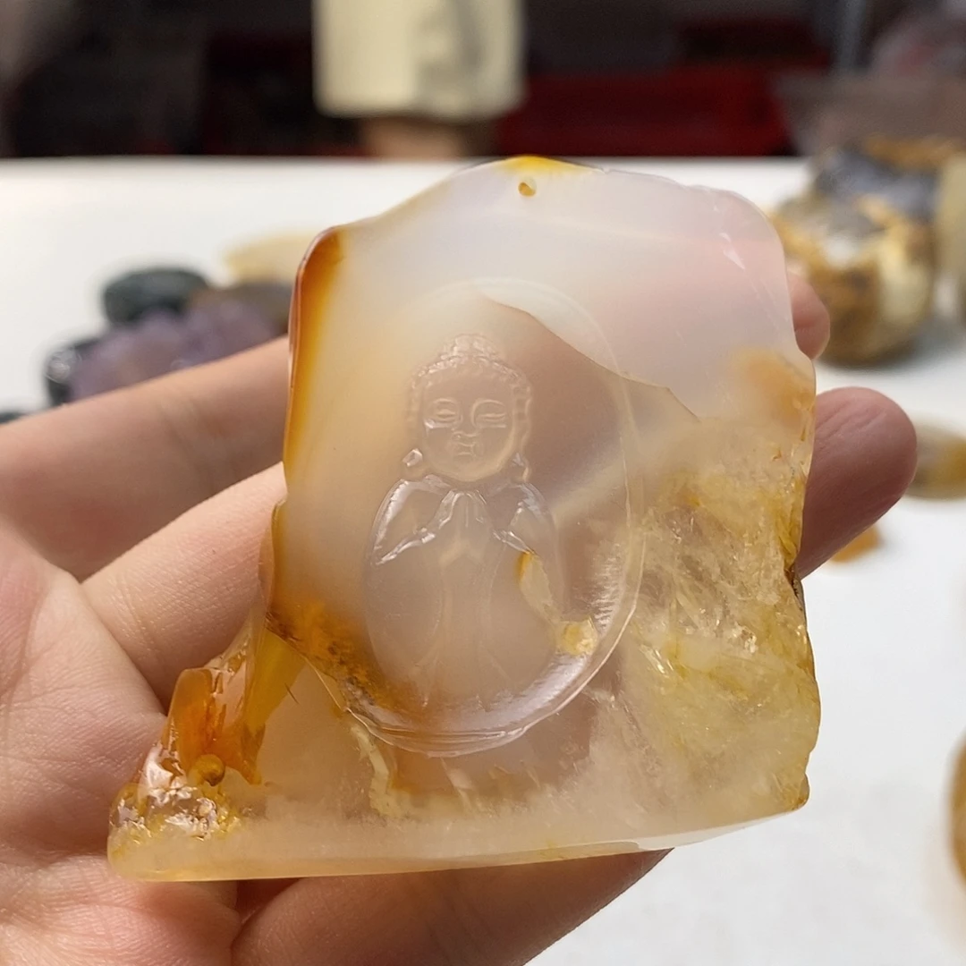 玛瑙/玉髓未镶嵌颈饰
