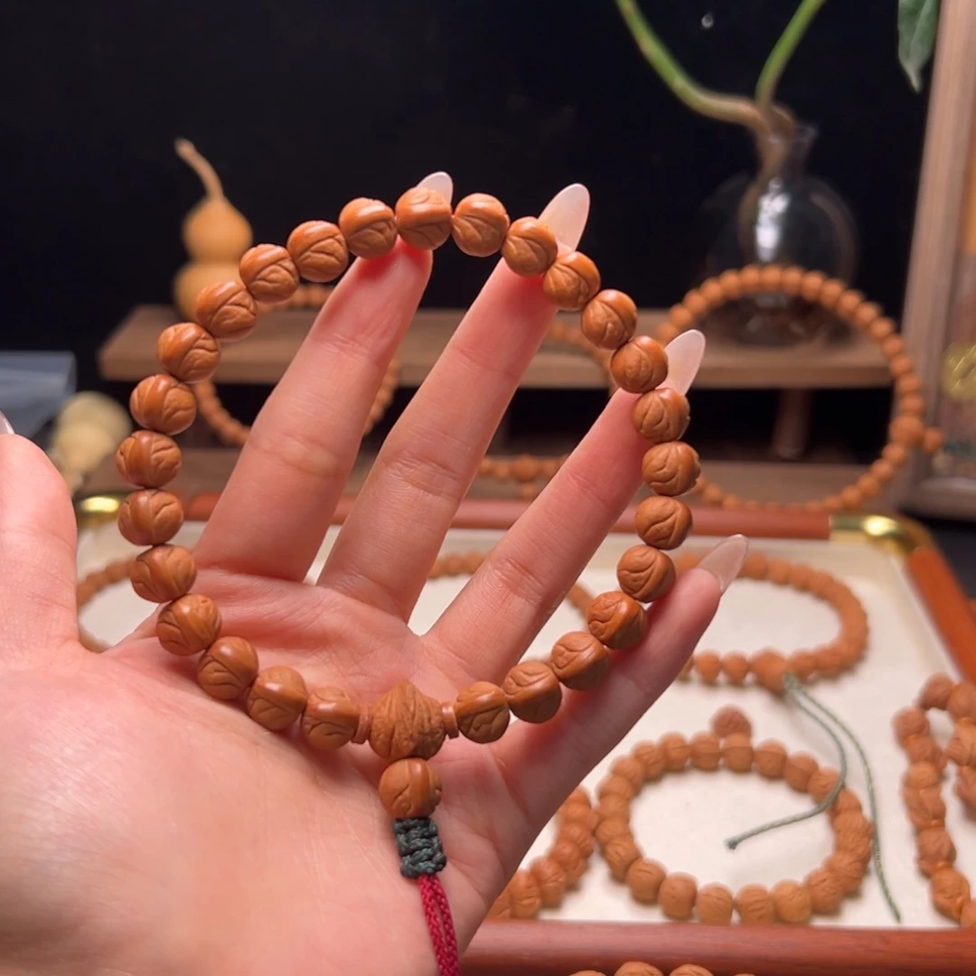 木质类陕西龙纹桃核1.0抛