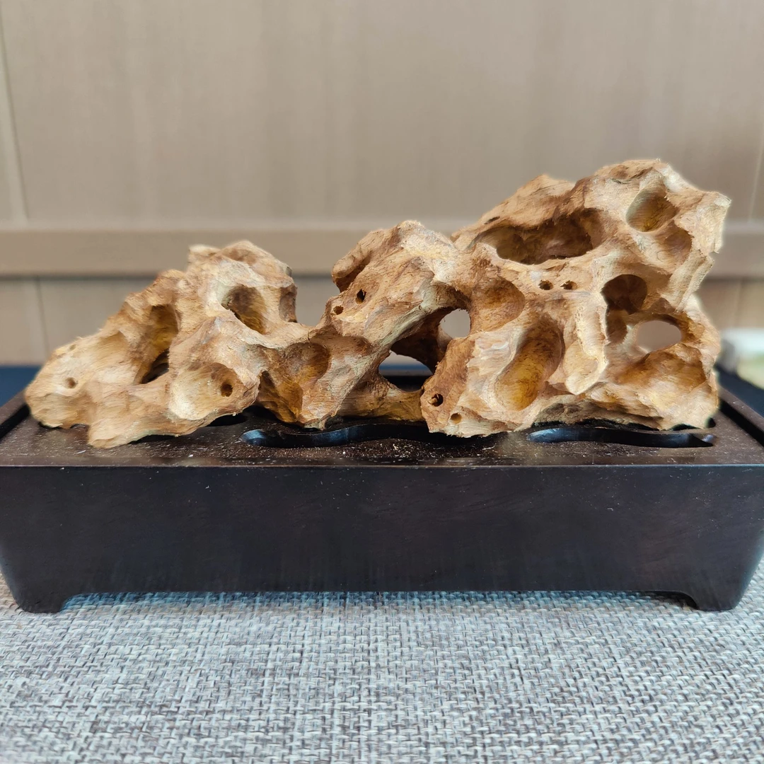 历香底款黑檀香薰炉横财私人定制（XL38）赠盘香 多样性发货1件