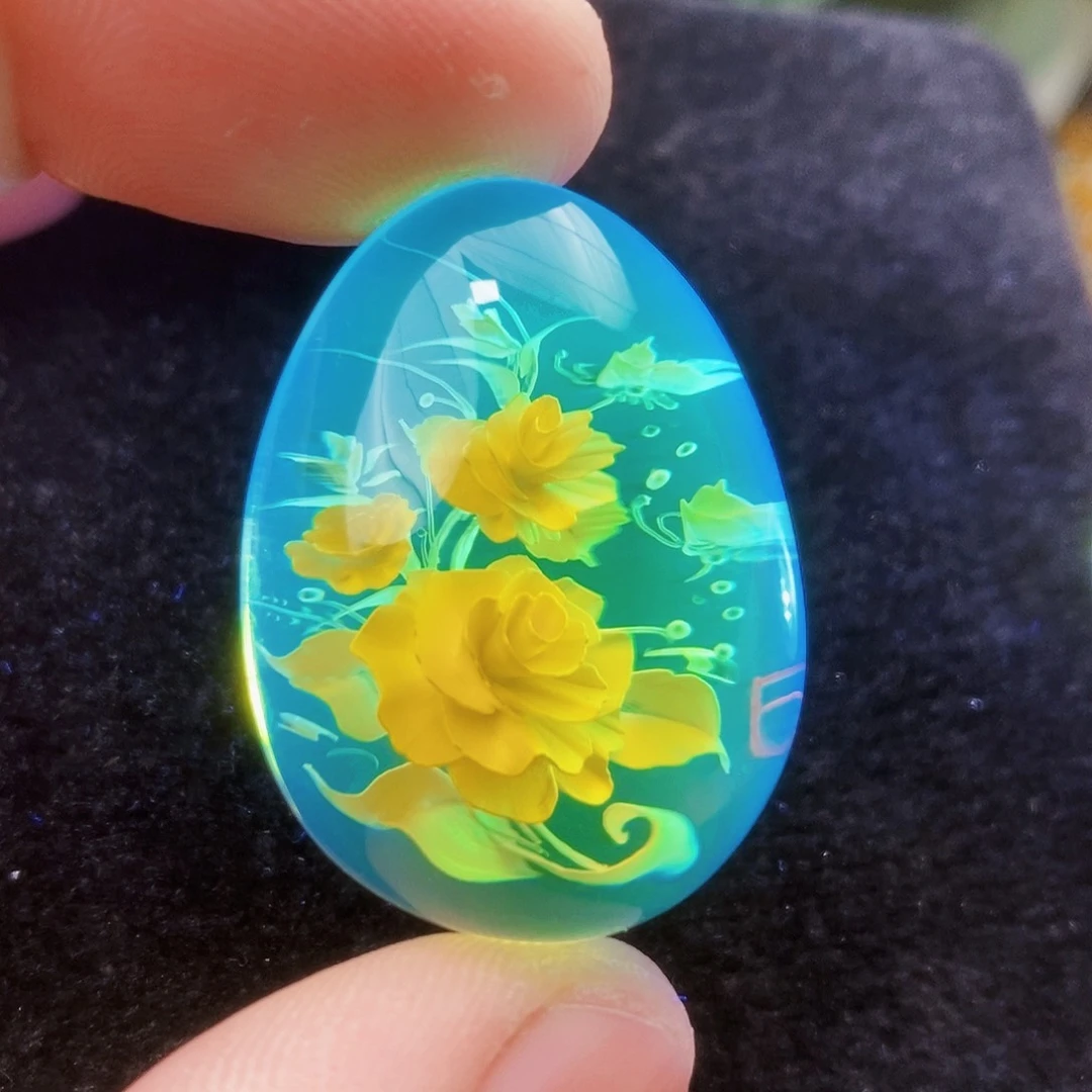 【闪购商品】蓝珀吊坠(不含链)未镶嵌