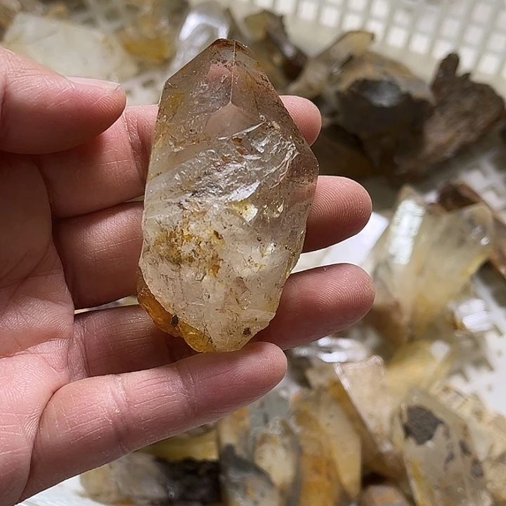 0***0未镶嵌珠宝半成品黄晶