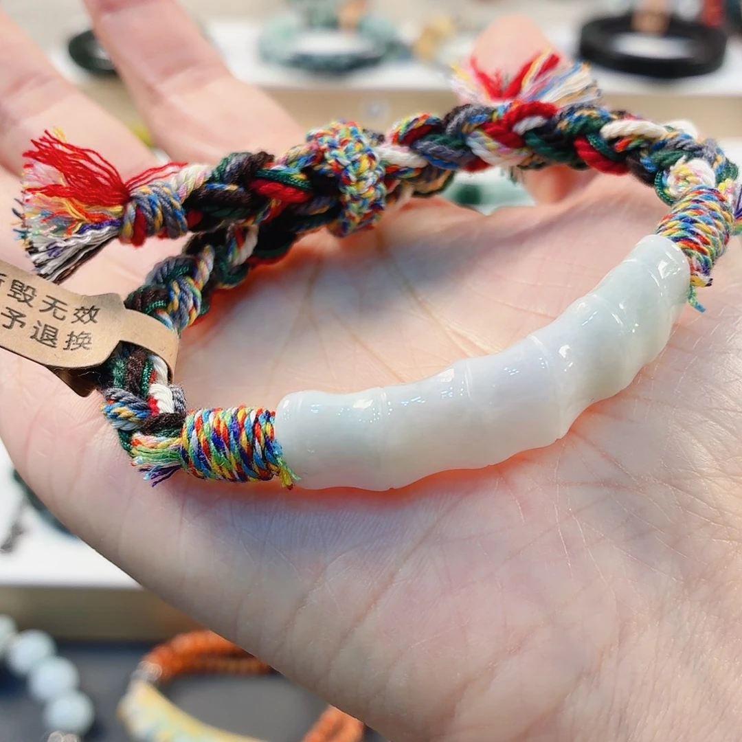 翡翠未镶嵌手链手串