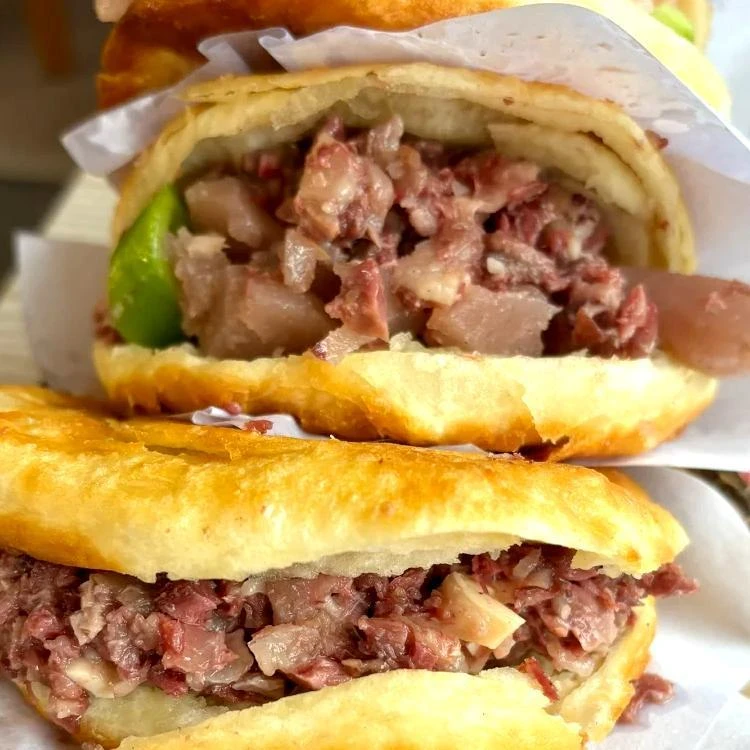 老驴头驴肉火烧熟食火烧饼真空酥饼夹膜早餐即食河北特产正宗