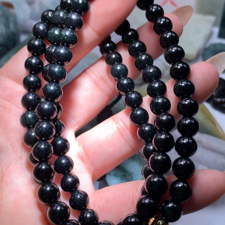 翡翠未镶嵌颈饰保真天然A货翡翠