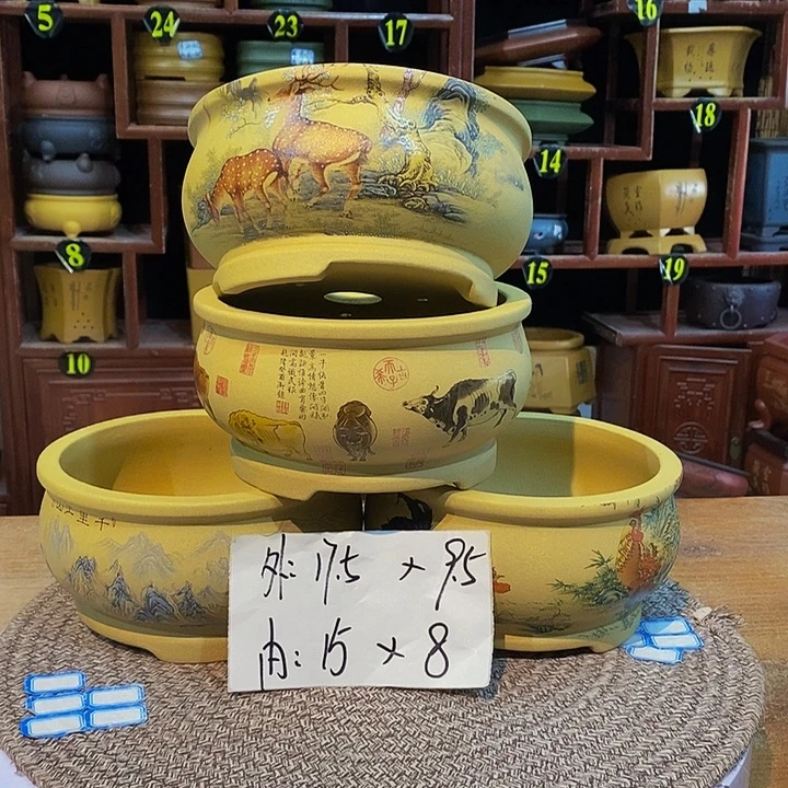 花盆紫砂紫砂花盆