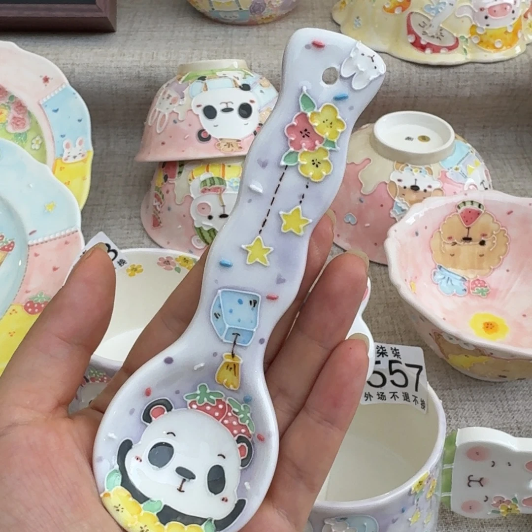 *****摆件老粉优120兔子勺同款