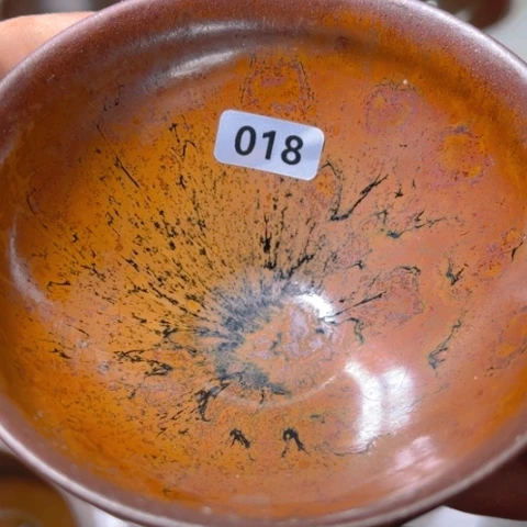 茶盏原矿原釉柴烧建盏