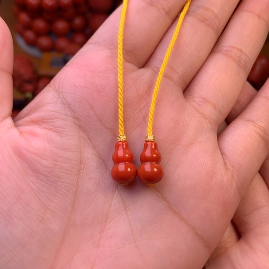 【闪购商品】南红玛瑙川料瓦西葫芦未镶嵌尔*