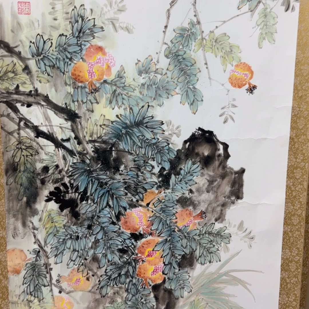 国画QA原创山水作品！带证书！限购一单