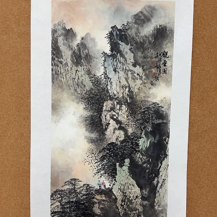 国画李文峰的画作