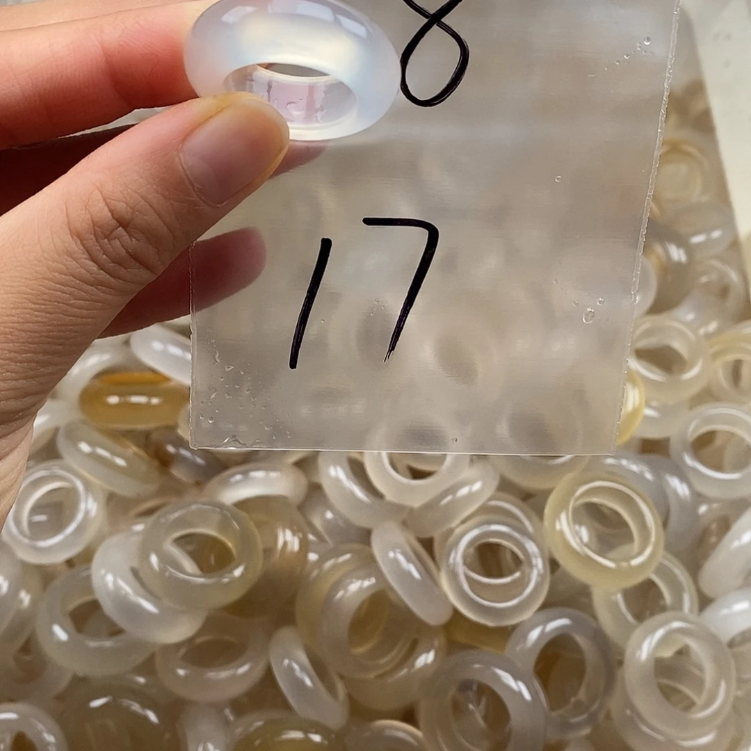 未镶嵌戒指玛瑙/玉髓