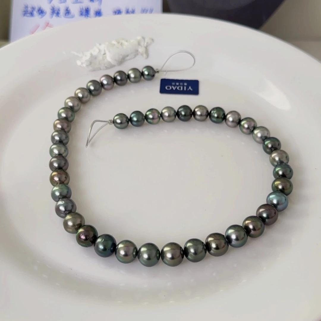 海水珍珠颈饰未镶嵌大溪地项链9-11mm可定制爱