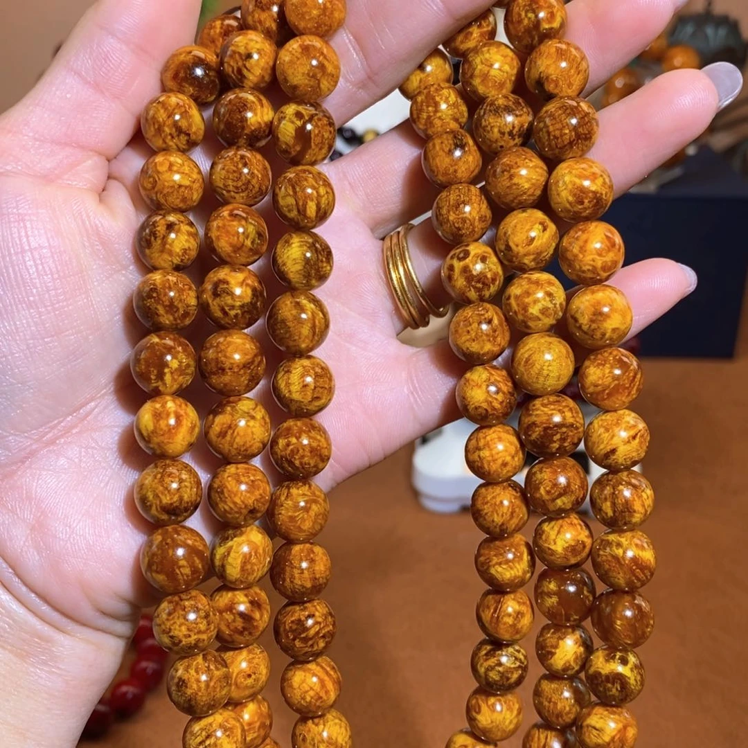 贝壳杉血龙木1.0黄金玉化留疤高货