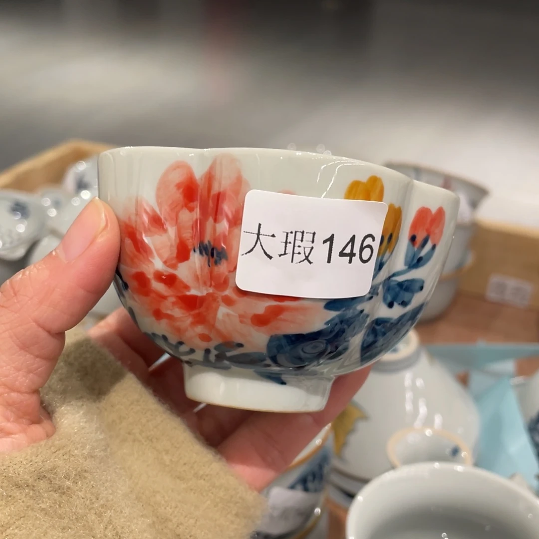 有瑕釉下彩纯手绘