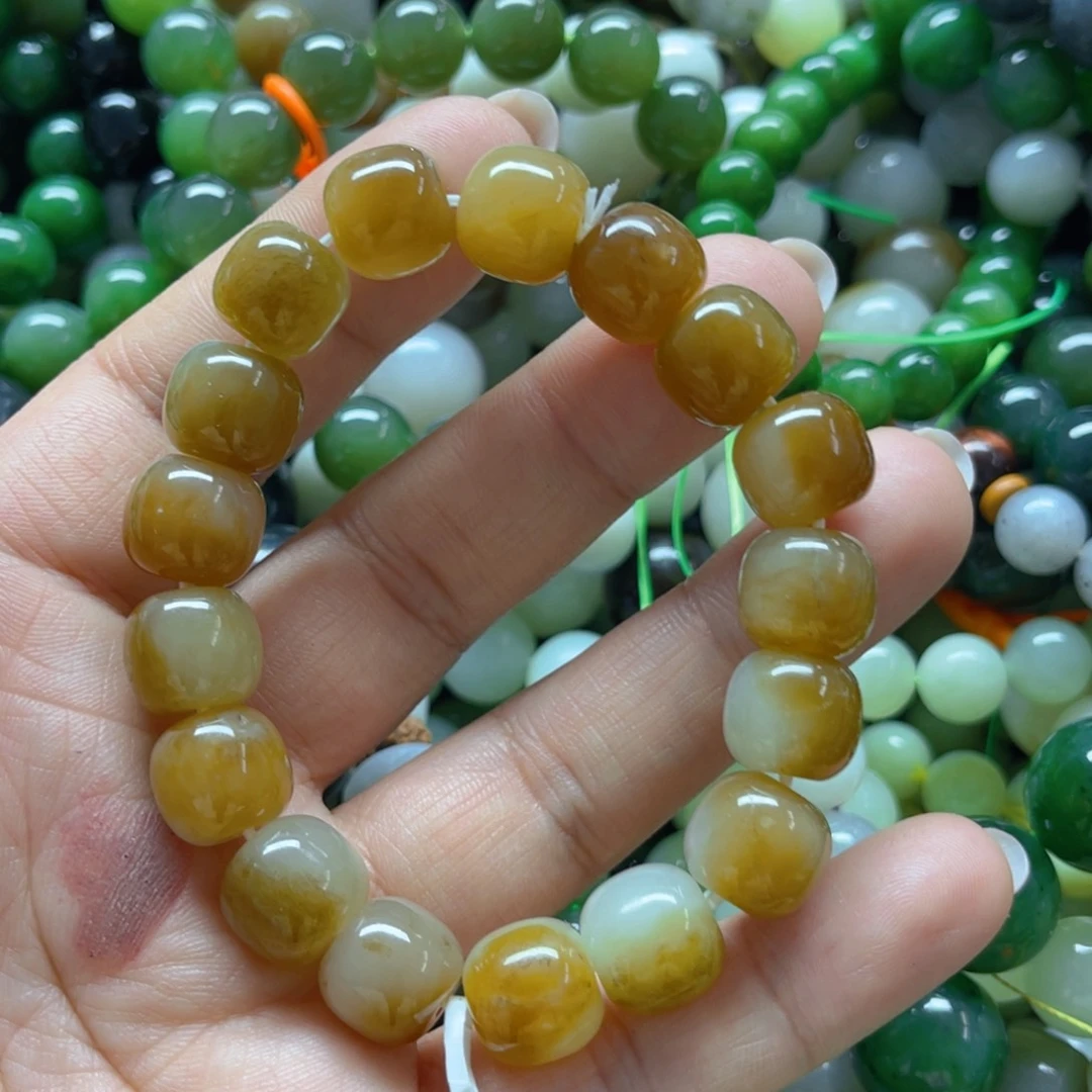 和田玉手链未镶嵌