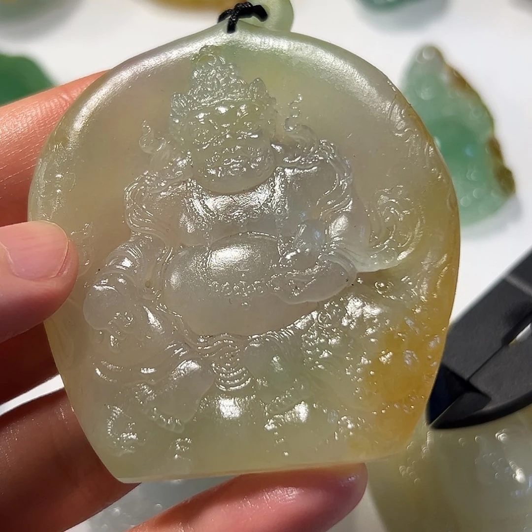 未镶嵌定制翡翠挂件