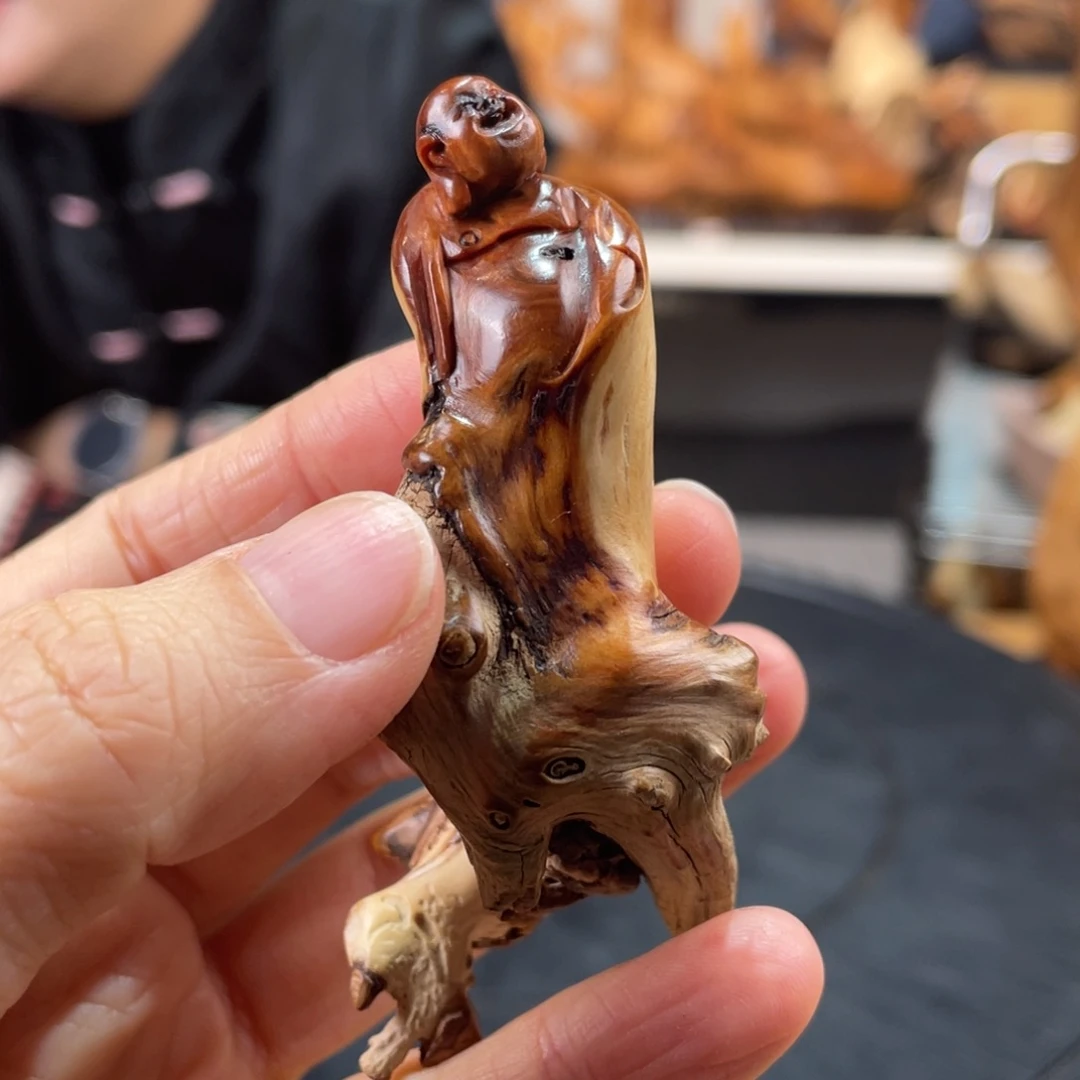 柏木（崖柏）手把件