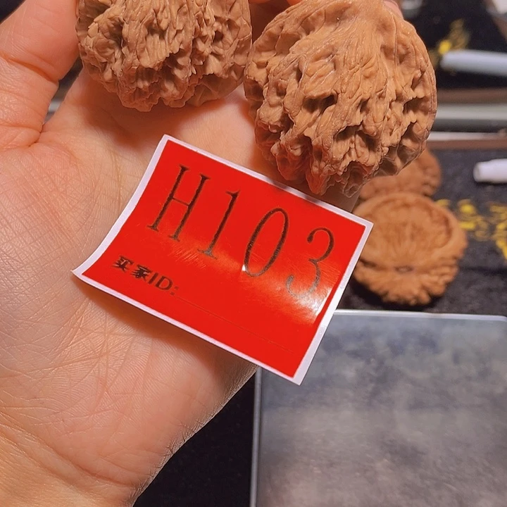 吊坠文玩核桃虎头43