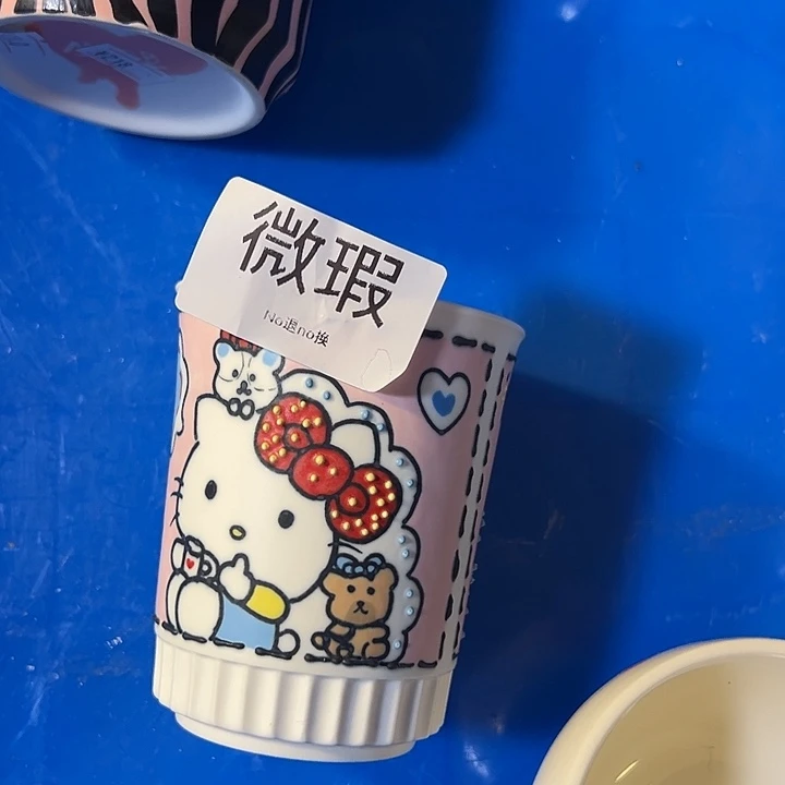 摆件不退不换卡通手绘
