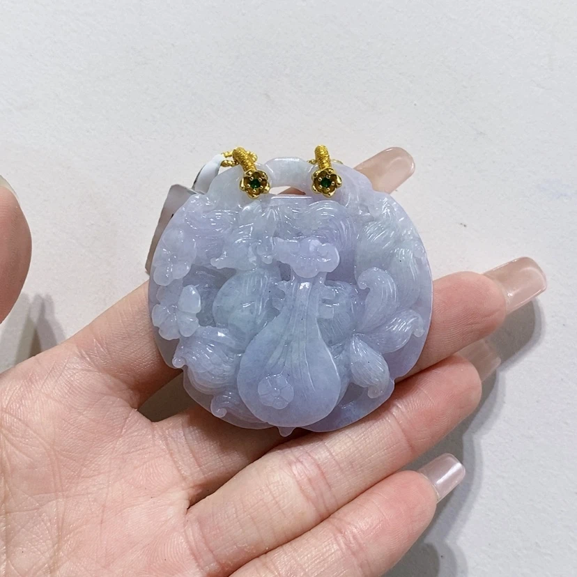 【闪购商品】翡翠未镶嵌颈饰