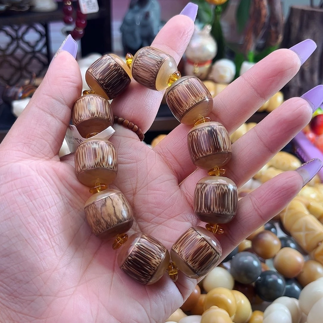 菩提根/象牙果手串桶珠福利