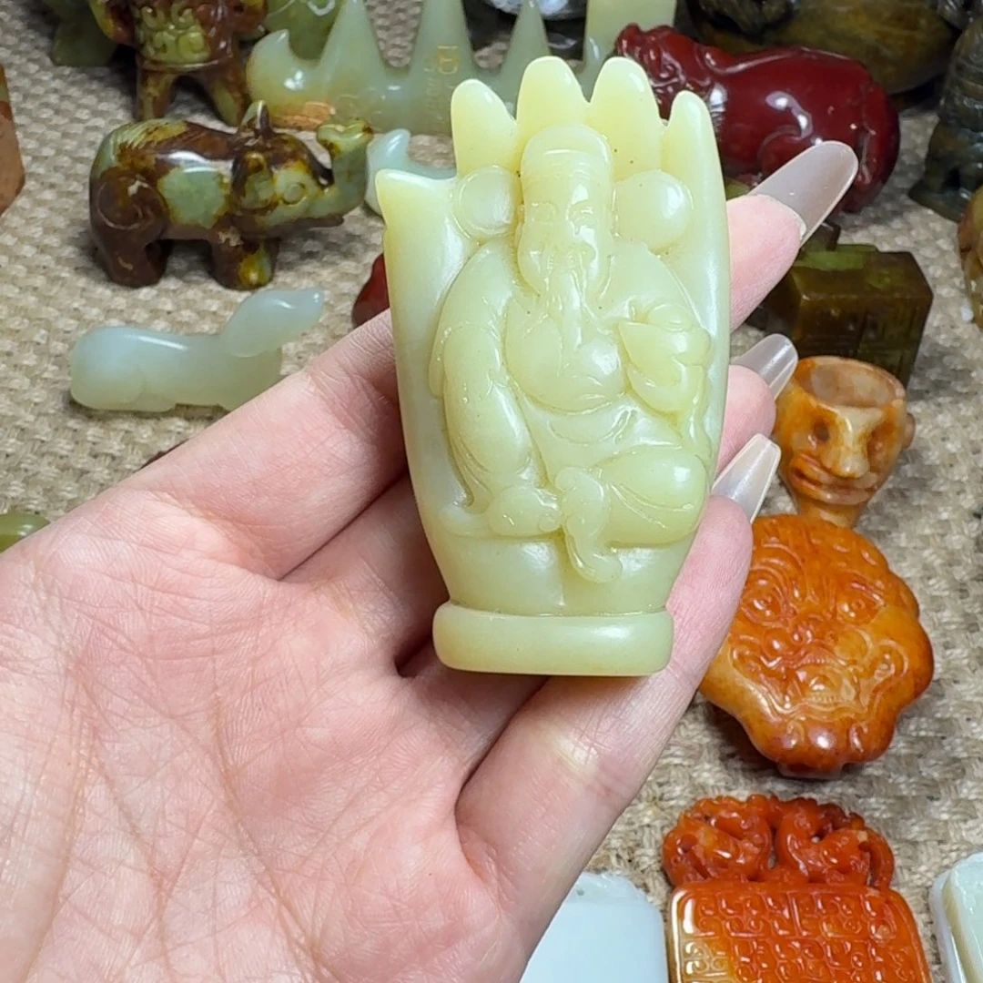 吊坠白玉菩提挂件