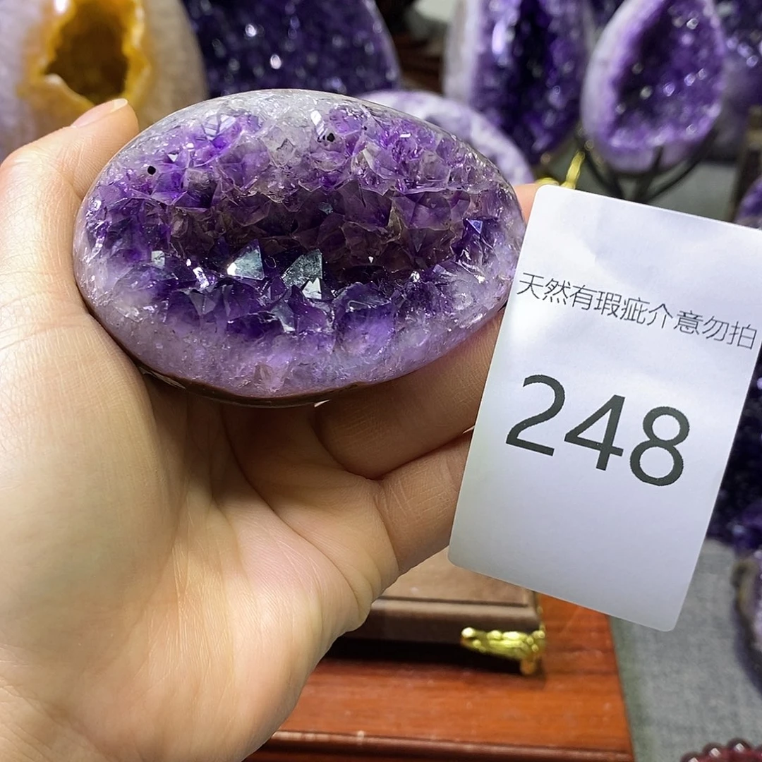 未镶嵌珠宝半成品紫晶