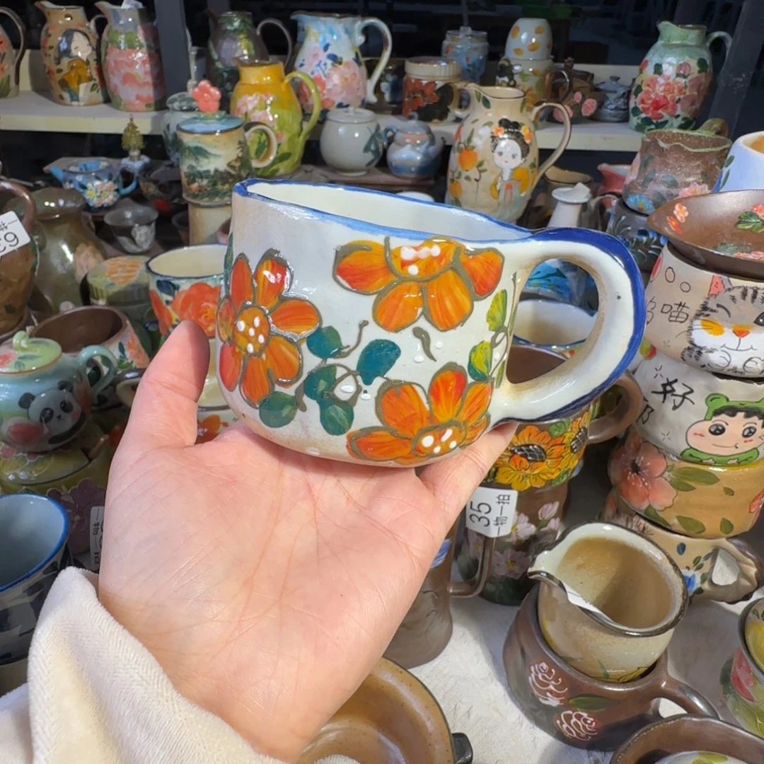 景德镇釉下彩陶瓷微瑕73